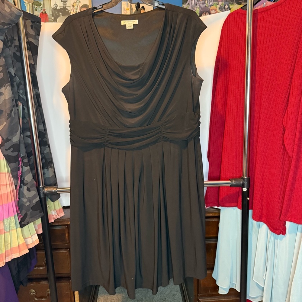 Liz Claiborne size 22W Black Dress